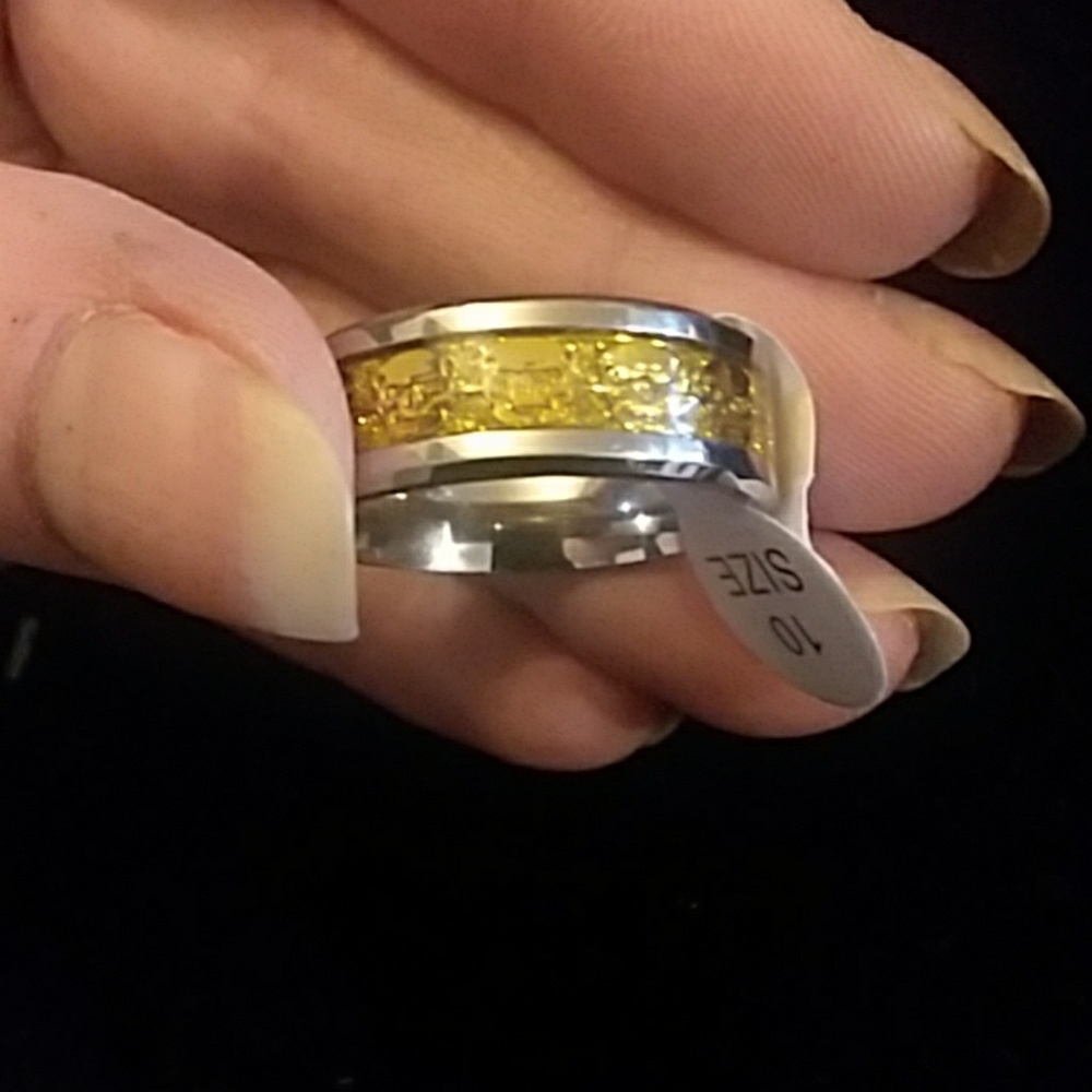 Men's Size 10 'Skull' Ring in Stainless steel NWT - Picture 3 of 5